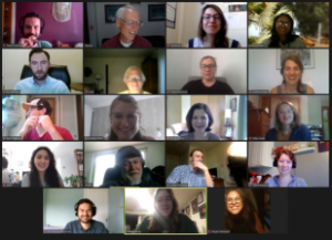 Class photo from 2020 Humboldt State agent-based modeling course